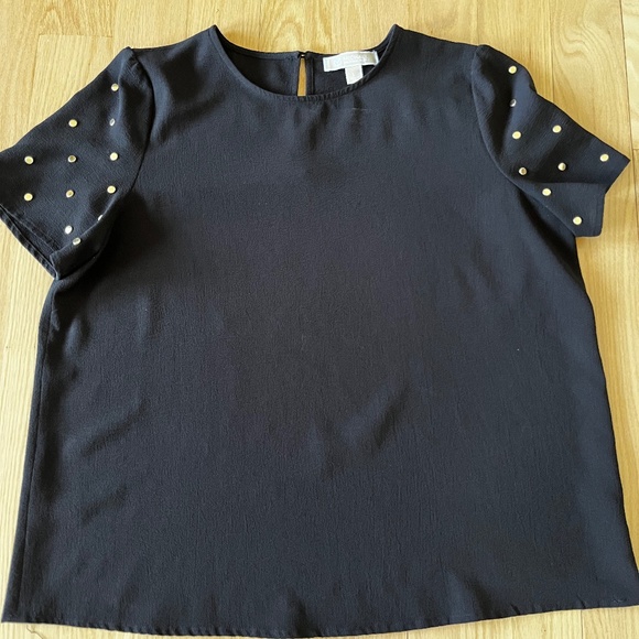 COPY - Michael Kors Black Blouse - Picture 1 of 4